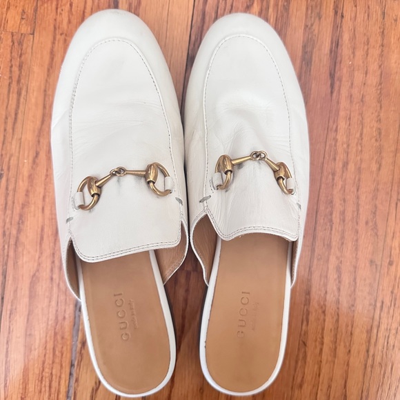 Gucci Princeton Horsebit Accent Mules - Picture 1 of 4